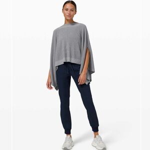 Lululemon Light Gray Knit Top